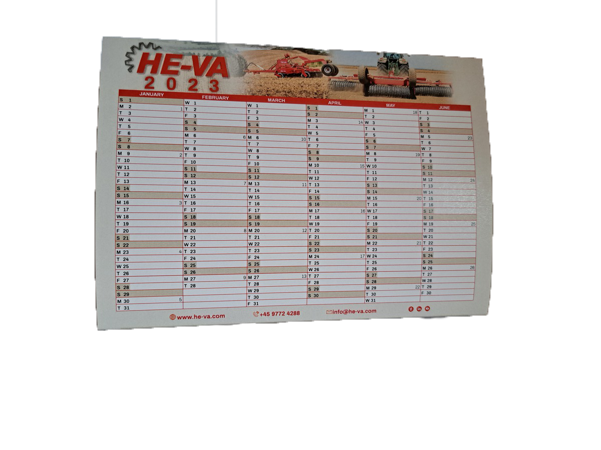 HE-VA A5 Bordkalender